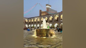 نقاره زنی زیبای حرم امام رضا ع...