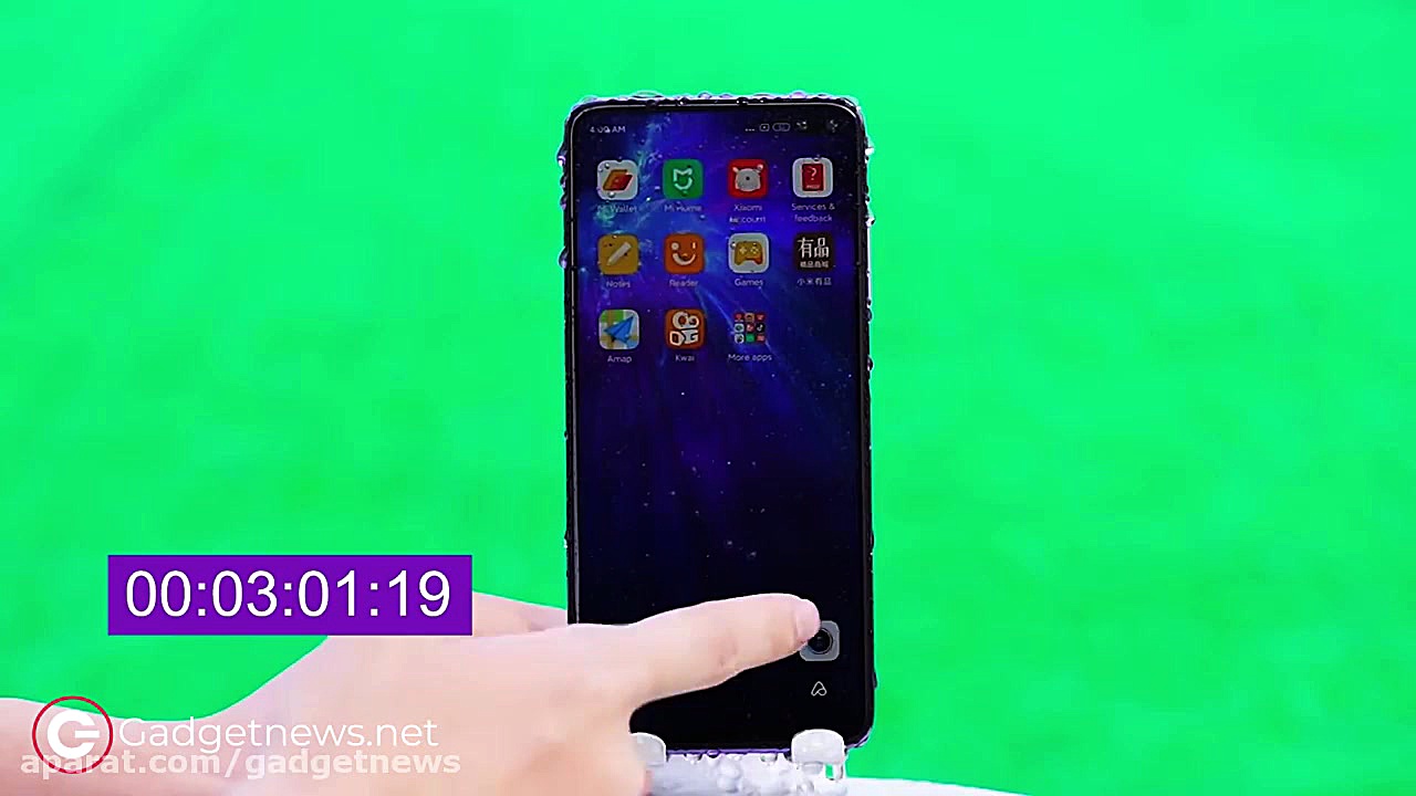 تست مقاومت به آب ردمی کی ۳۰  گ...