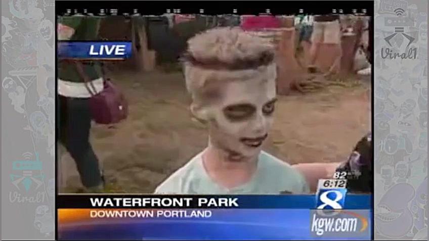 پسر زامبی که لاکپشت ها را دوست...