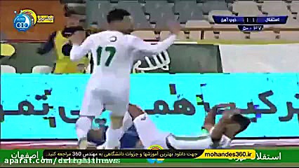 خلاصه بازی استقلال ذوب آهن