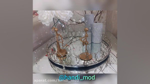 آموزش ساخت سینی آینه ای دکورات...
