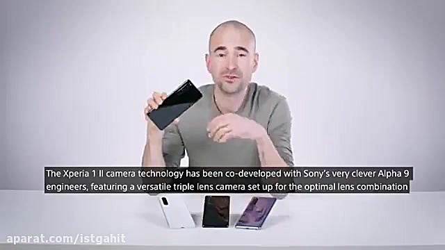 نگاه نزدیک به گوشی Xperia 1 II...
