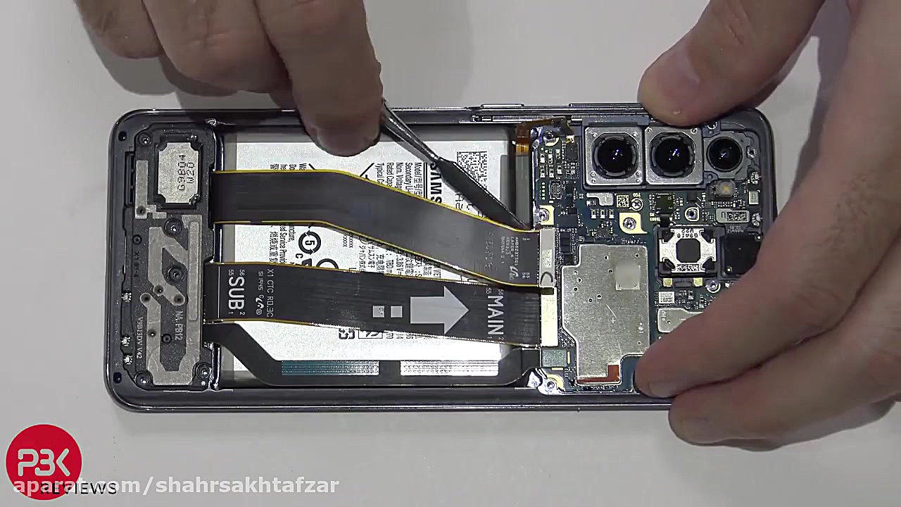 کالبد شکافی گلکسی اس 20 سامسون...