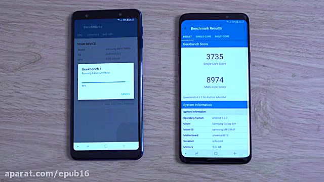 مقایسه گوشی های گلکسی Galaxy A...