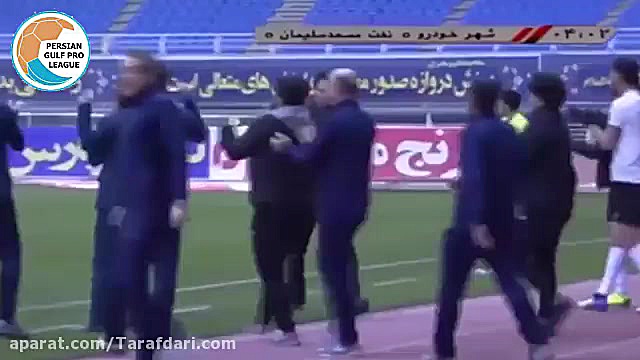 خلاصه بازی شهر خودرو 2 1 نفت م...
