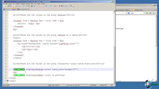PHP Smarty Template Engine Tutorial - Part 3