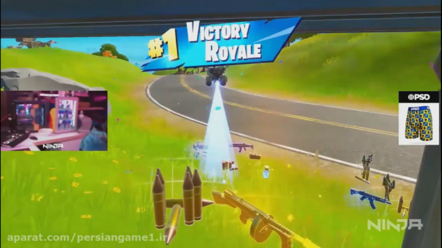 بازی نینجا فورتنایت HYPING UP...