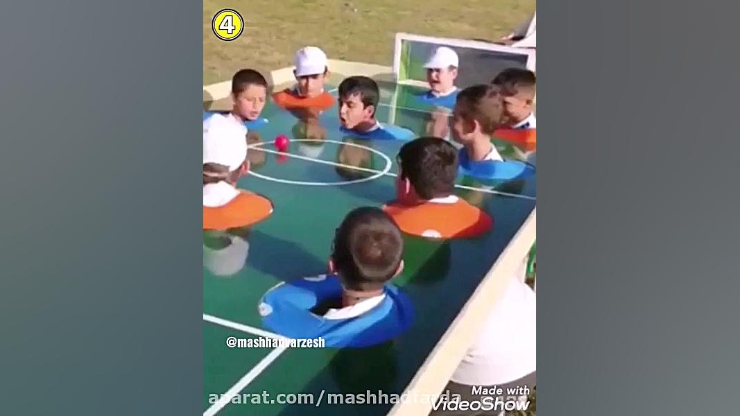 فوتبال دستی انسانی