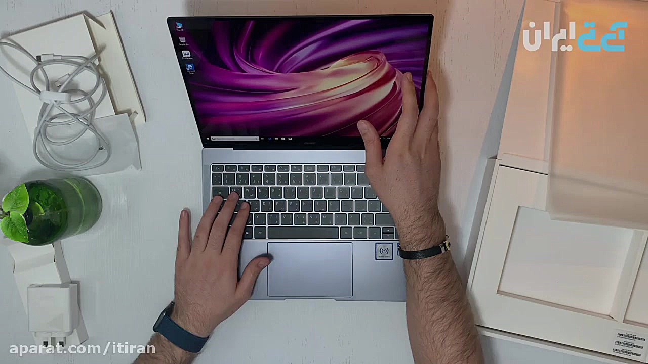 جعبه گشایی هواوی میت بوک ایکس...