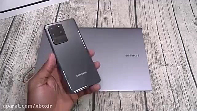آنباکسینگ لپ تاپ Samsung Galax...