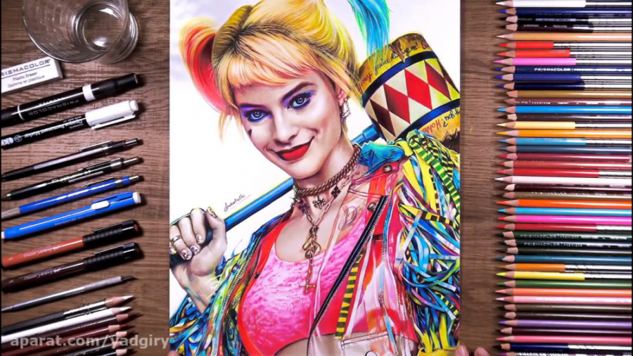 آموزش نقاشی شخصیت معروف 4 : ها...