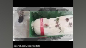 وداع با پیکر مطهر شهید مدافع ح...