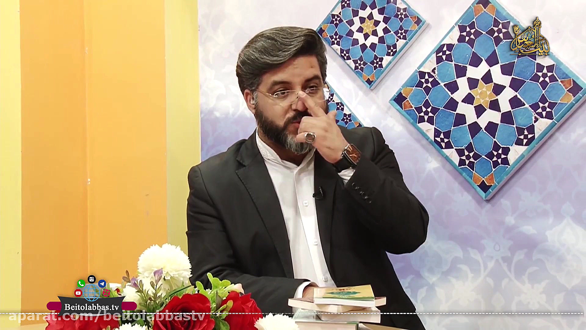 بر بال ملائک  سیره ی زندگی حضر...