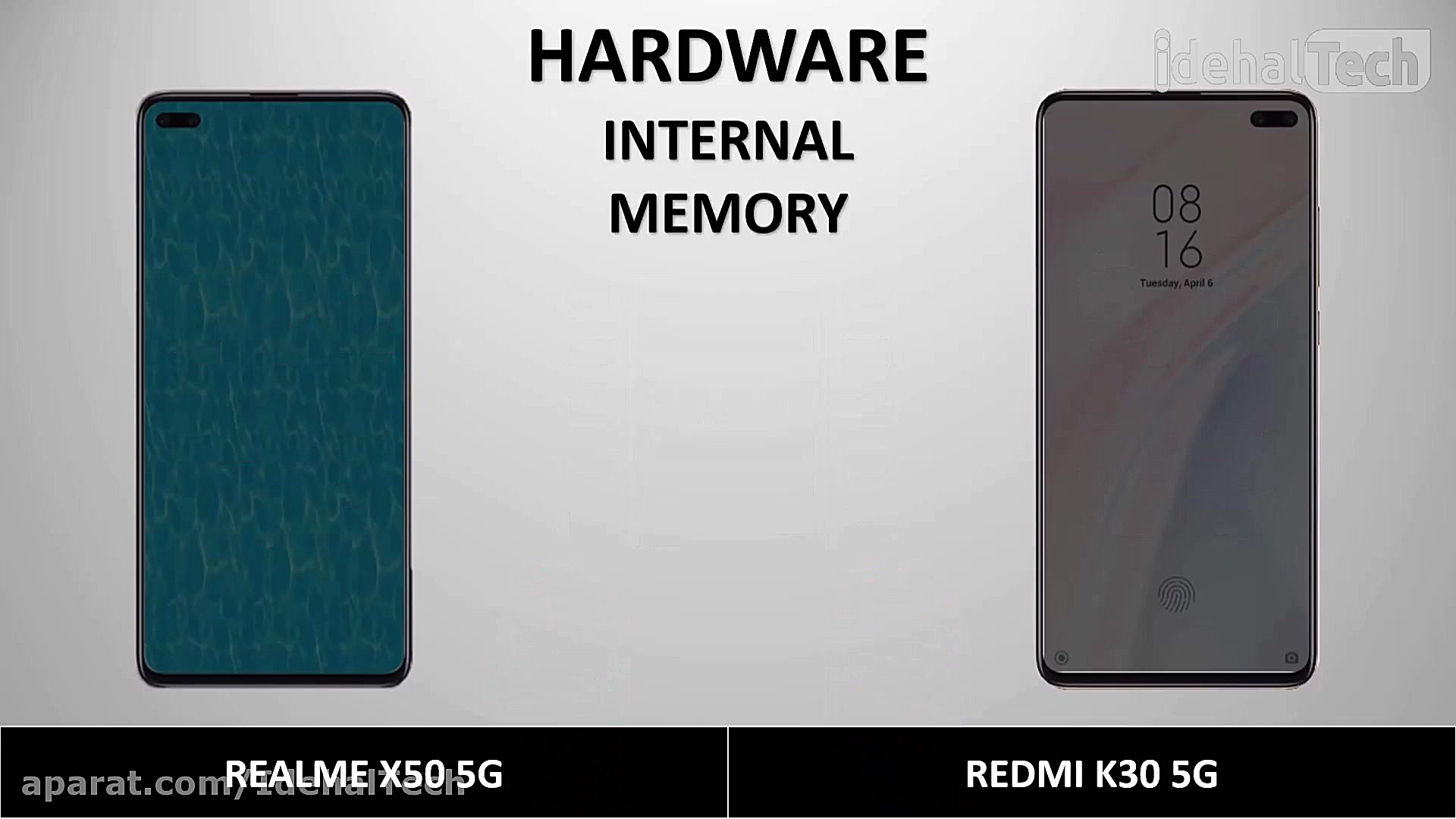 مقایسه گوشی ریل می X50 پرو 5G...