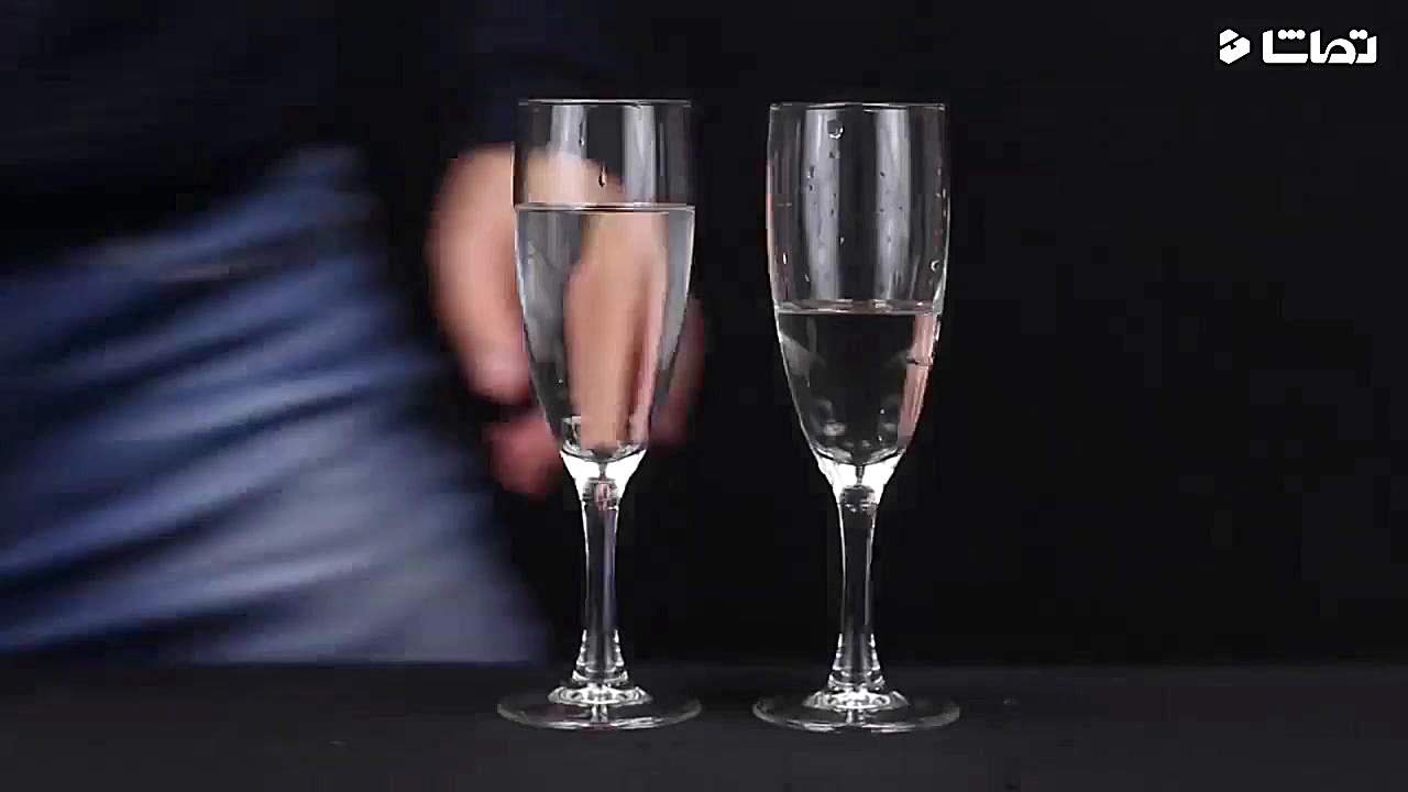 شعبده بازی با آب که چشمان شما...