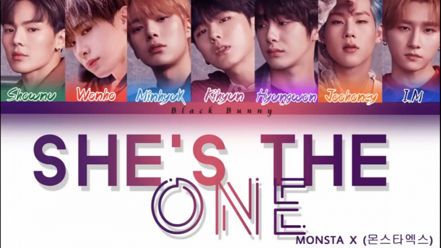 monsta x_shes the one_color_coded lyrics