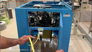 نحوه قرار دادن تسمه در دستگاه...