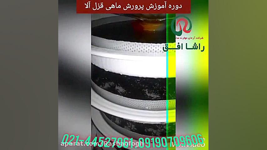 دوره تخصصی آموزش پرورش ماهی قز...