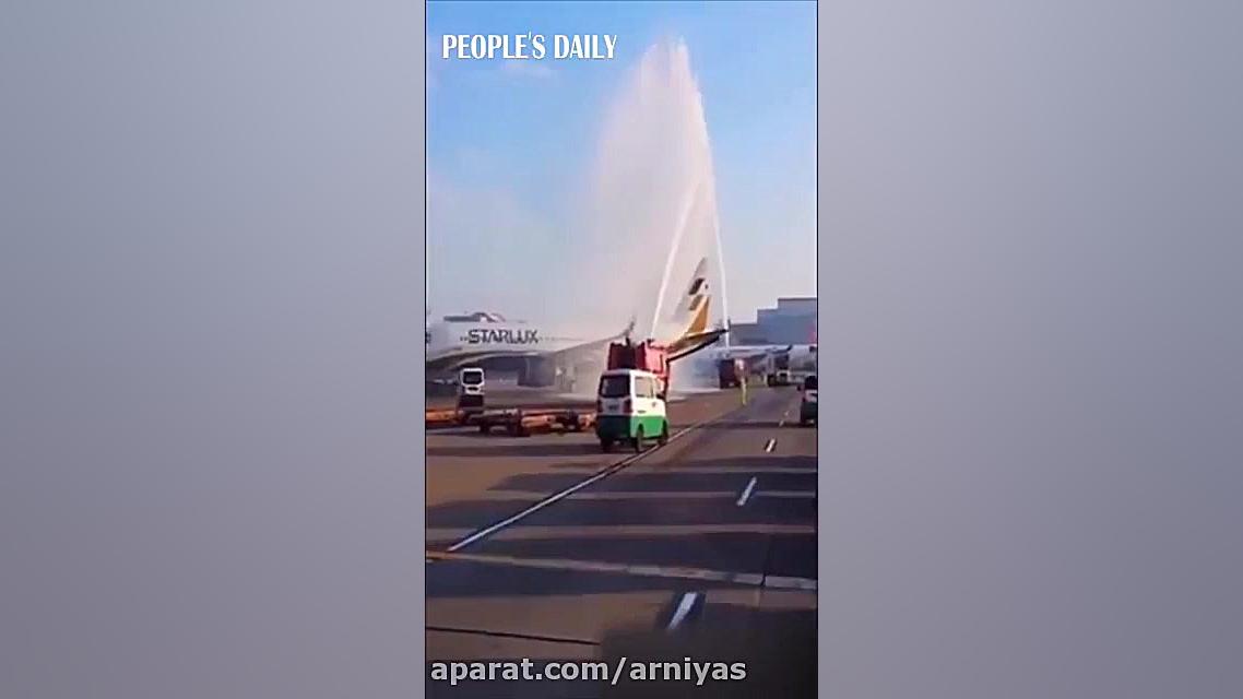 ضدعفونی کردن شهر ووهان چین در...