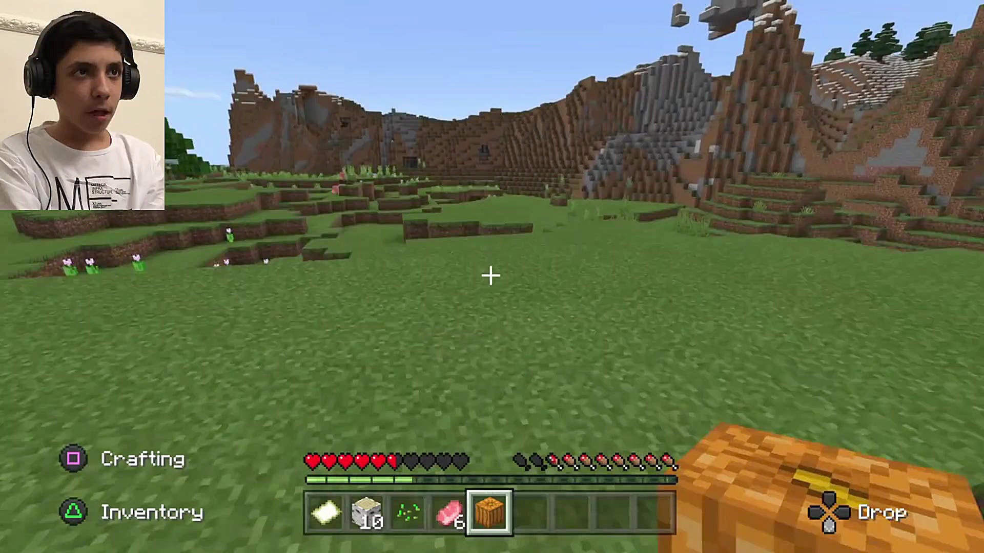 ماینکرافت سروایول در ps4  دموی...