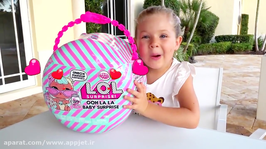 دیانا و روما  دیانا جعبه ها رو...