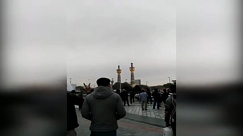 آتش سوزی شدید هتل ادریس مشهد