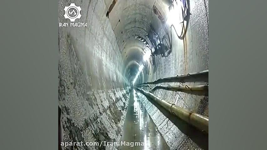 انفجار داخل تونل و رفت و برگشت...