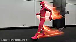 دعوای خونین مرد عنکبوتی با فلش...