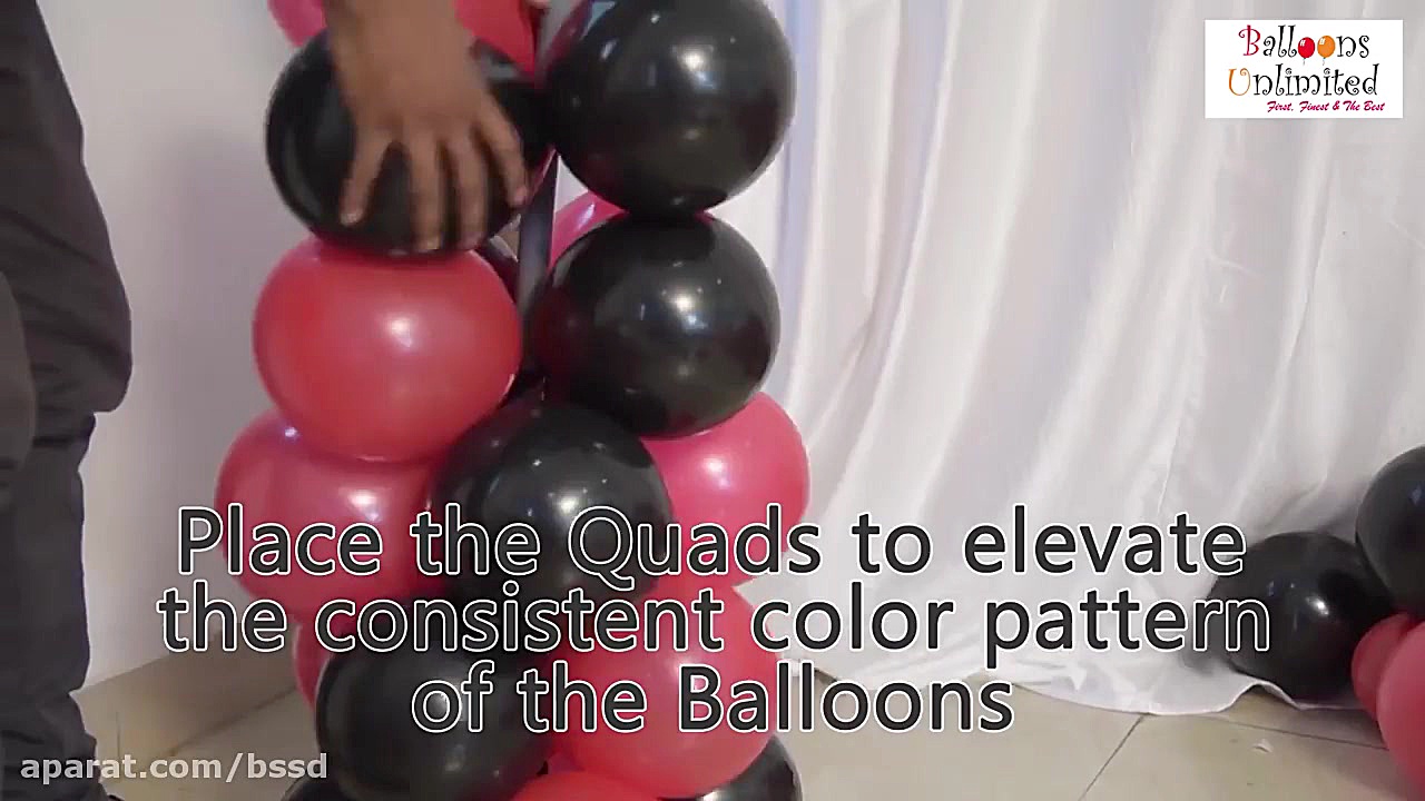 بادکنک آرایی  تزیین جشن تولد ب...