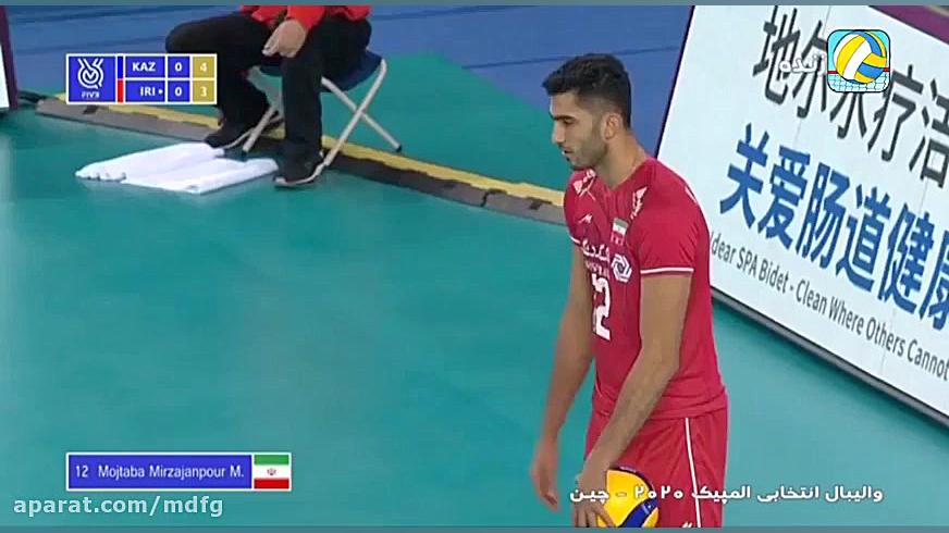 خلاصه والیبال ایران 3 قزاقستان...