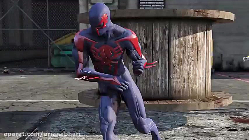 جنگ مرد عنکبوتی 2099 با پاور ر...
