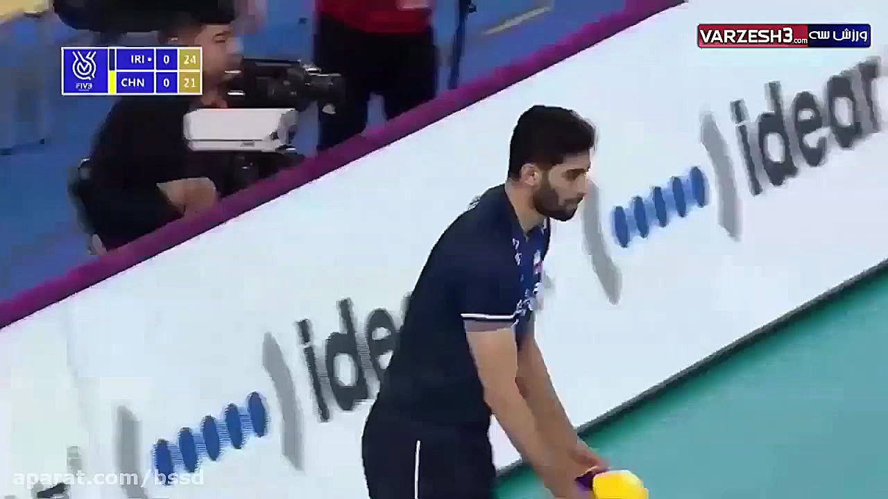 خلاصه والیبال ایران 3 چین 0 (ا...