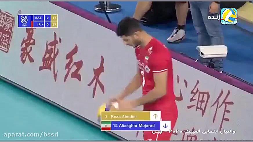 خلاصه والیبال ایران 3 قزاقستان...