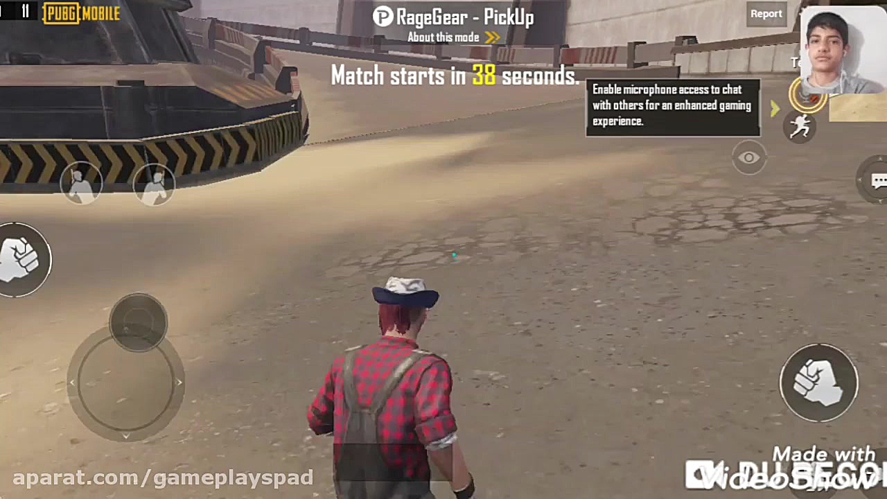 گیم پلی پابجی موبایل مود ماشین...