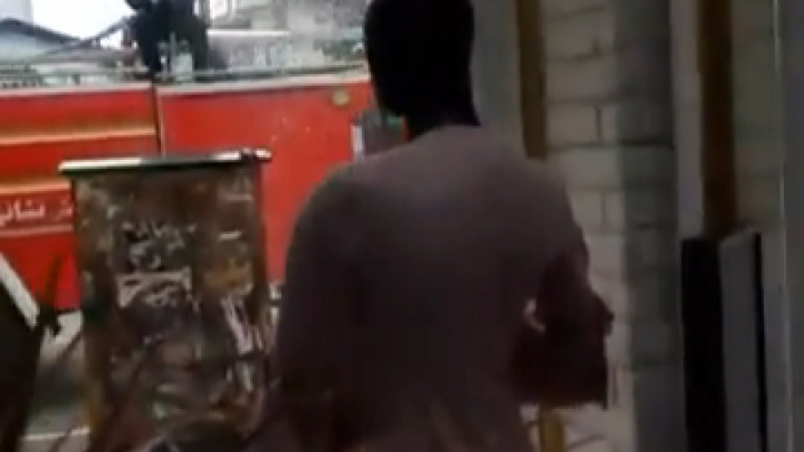 ضد عفونی توسط آتش نشانی در گیل...