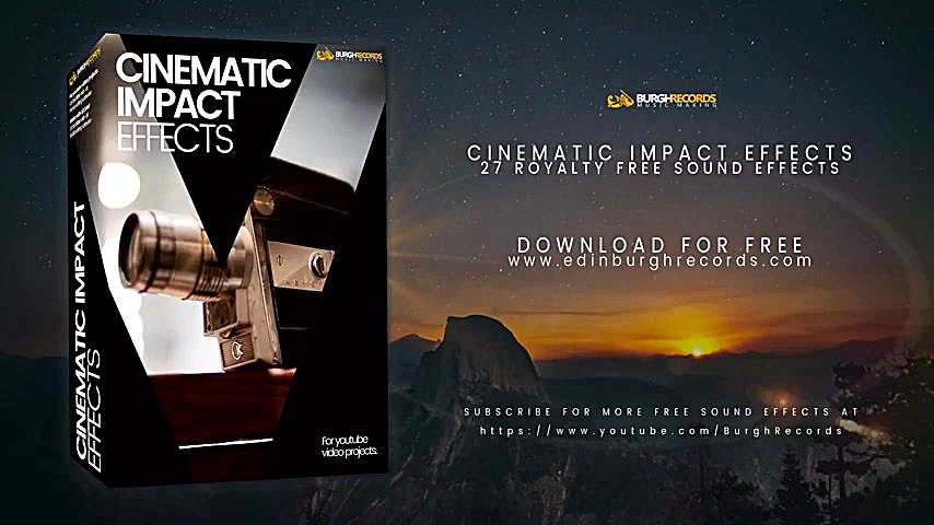 مجموعه افکت صوتی سینمایی Burgh...