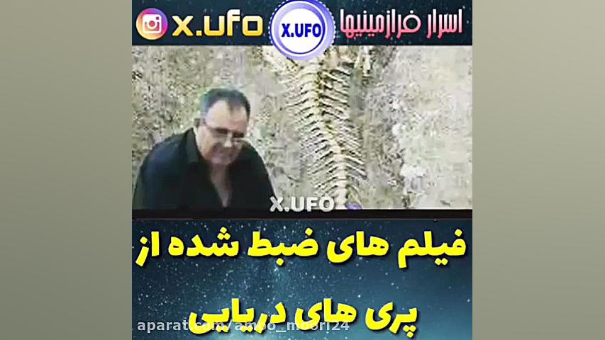 فیلم های ضبط شده از پری دریایی