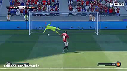 گیم پلی پنالتی منچستر یونایتد...