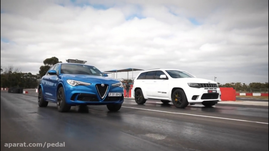 درگ جیپ چروکی ترک هاوک با آلفا...