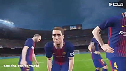بازی PES 2018 پنالتی رئال مادر...