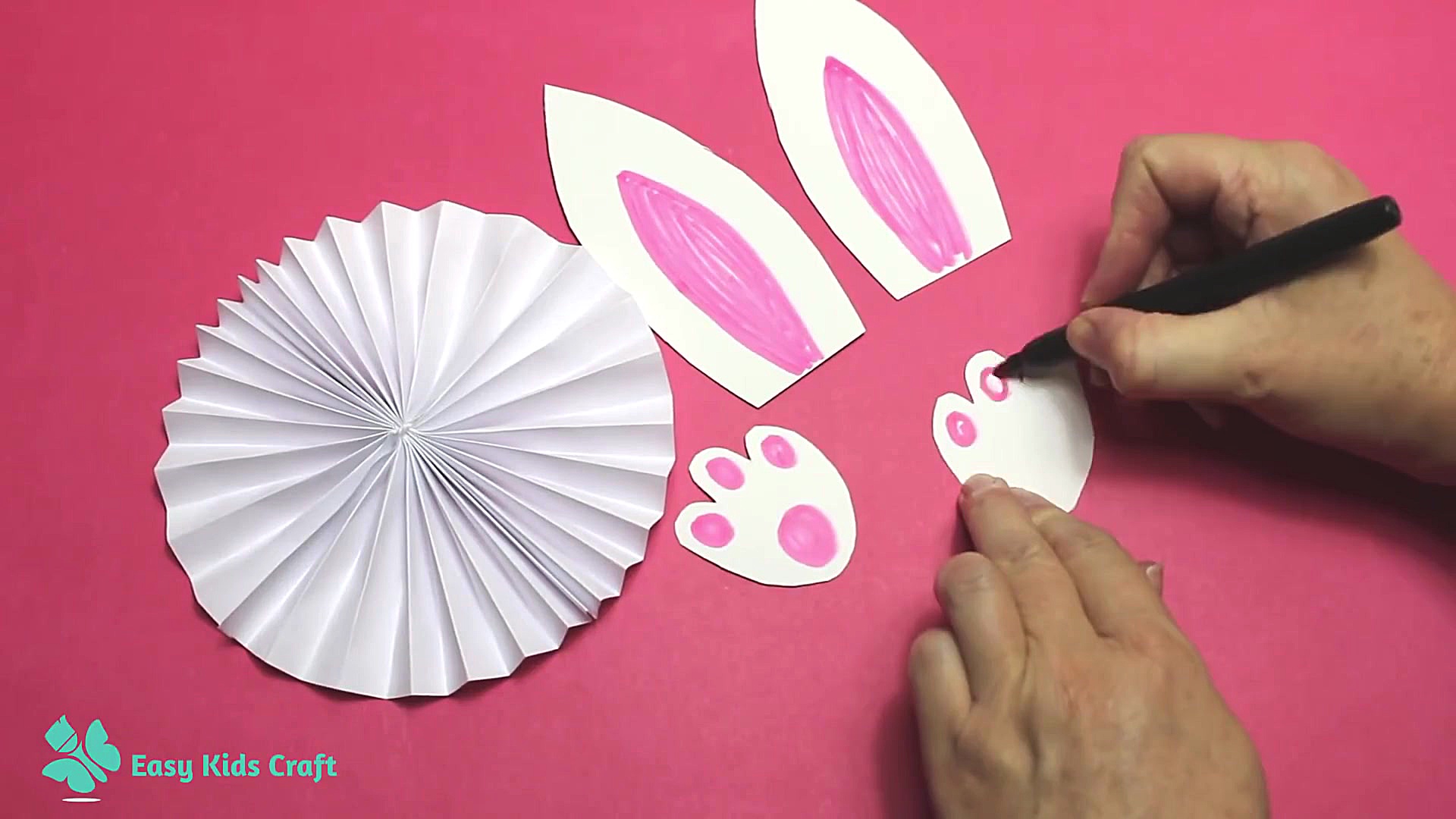 کاردستی خرگوش کاغذی