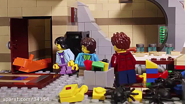 استاپ موشن ساخته شده توسط لگو...