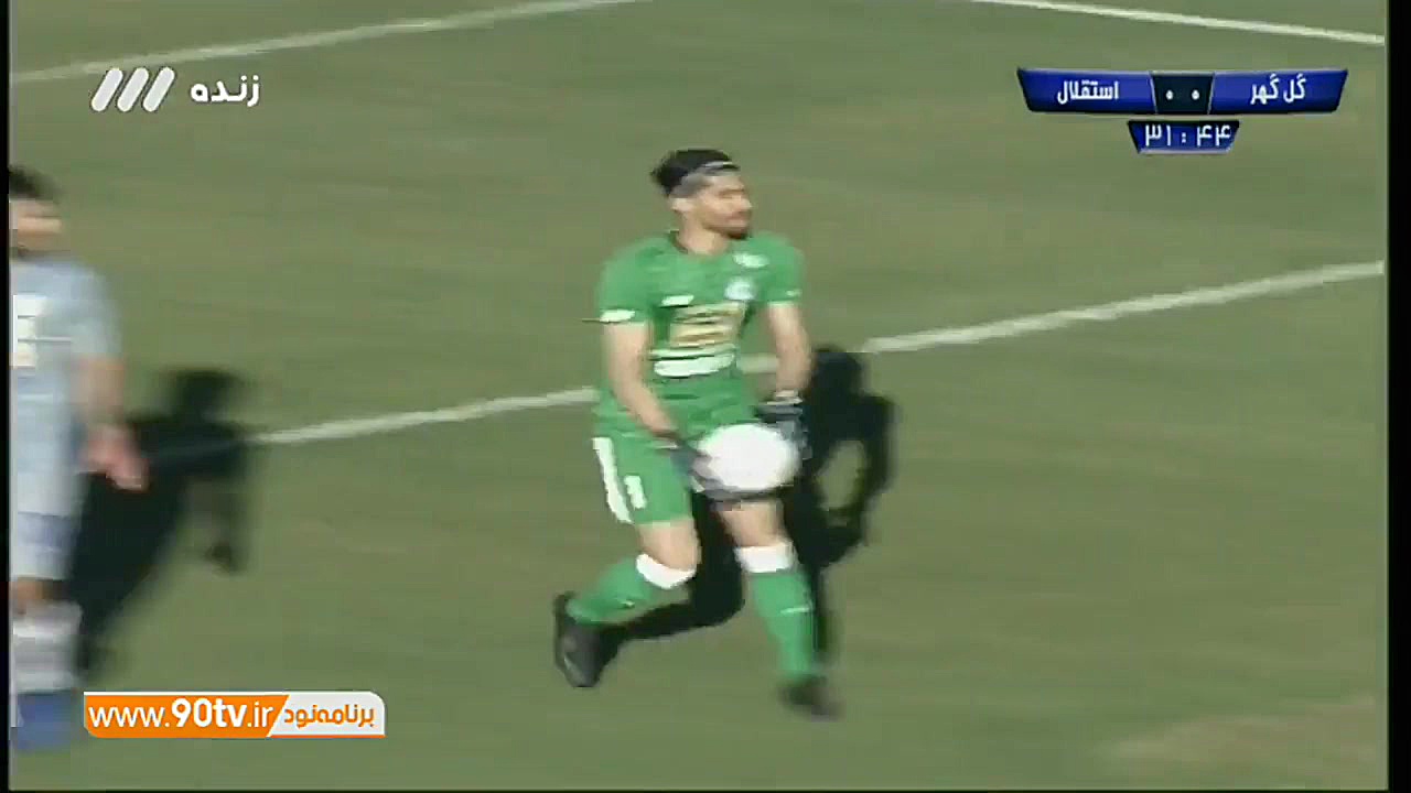 خلاصه لیگ برتر ایران: گل گهر 1...