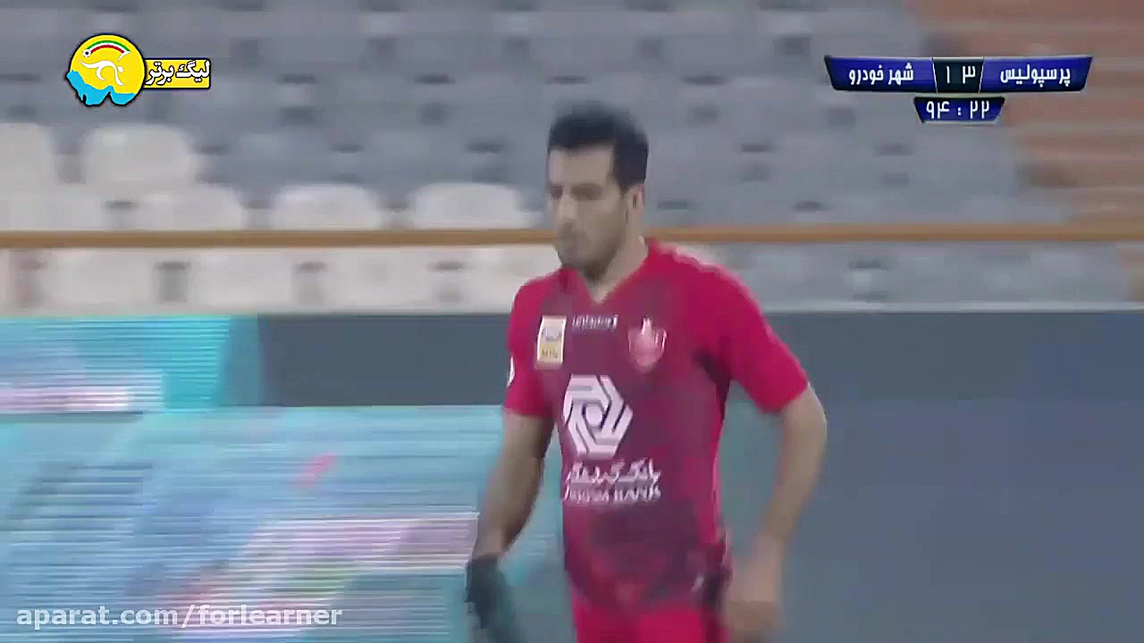 خلاصه بازی پرسپولیس و شهر خودر...