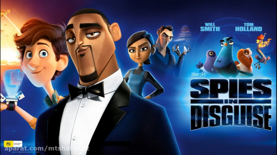 انیمیشن جاسوسان نامحسوس Spies in Disguise 2019 زمان6143ثانیه