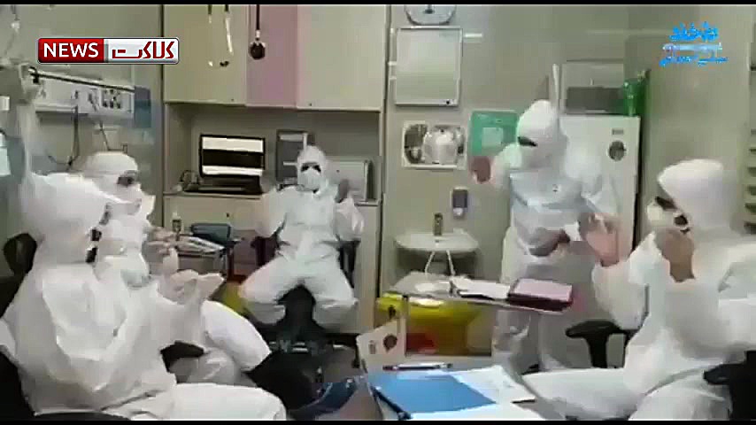 روحیه بالای کادر درمانی بیمارس...