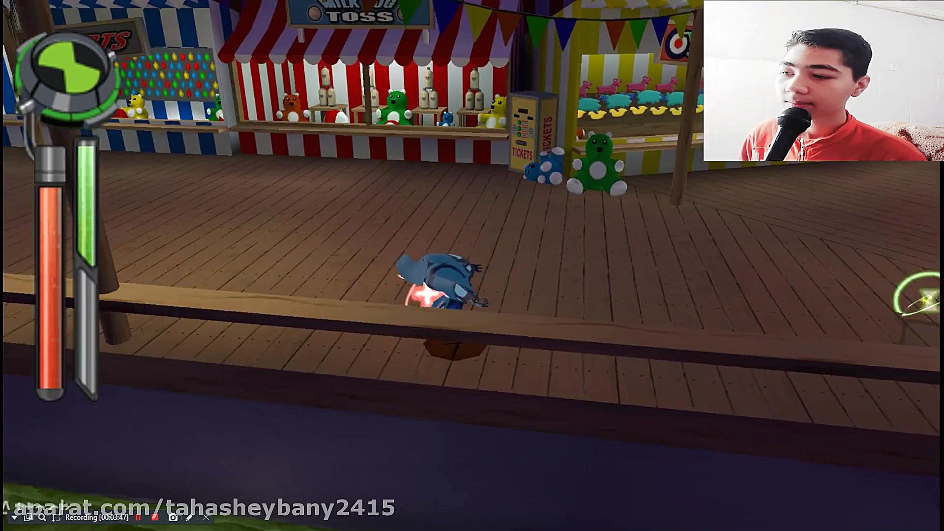 گیم پلی بن تن نیروی بیگانه پار...