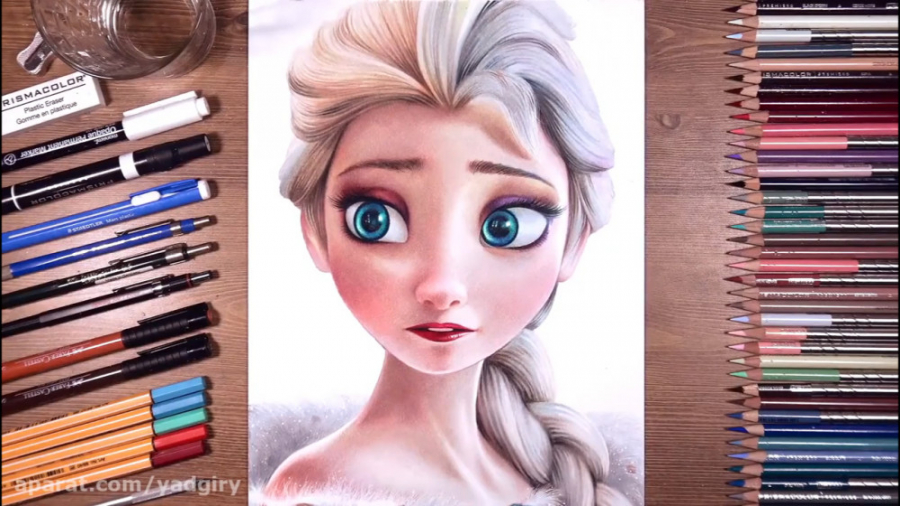 آموزش نقاشی شخصیت معروف 6 : ال...