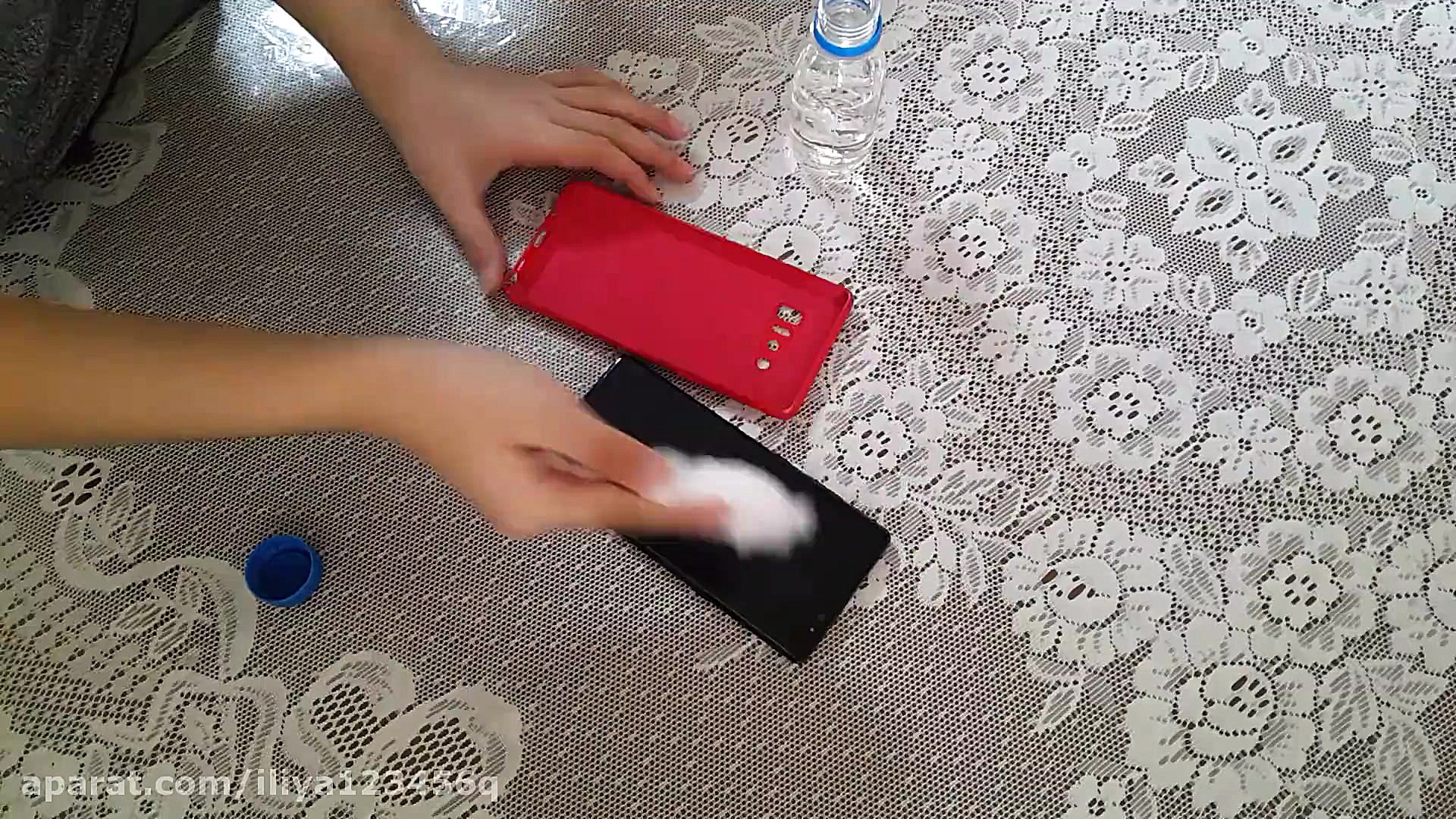 ضد عفونی کردن گوشی با محلول ضد...