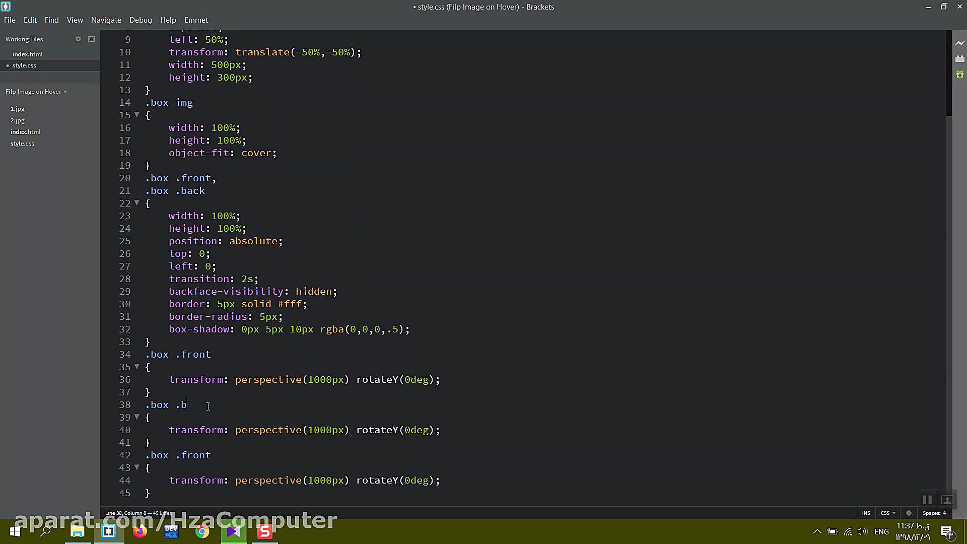 طراحی خلاقانه با css  html